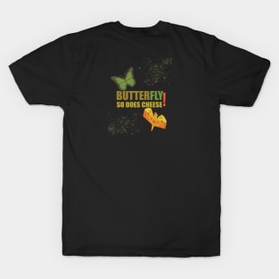 Butterfly Cheese T-Shirt